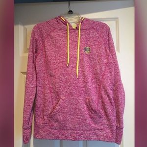 Ivory Ella Pink Hooded Sweatshirt Size M